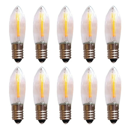 

LED Filament 34V/0.2W E10 Replacement Light Bulbs for Arc with 7 Burner Points