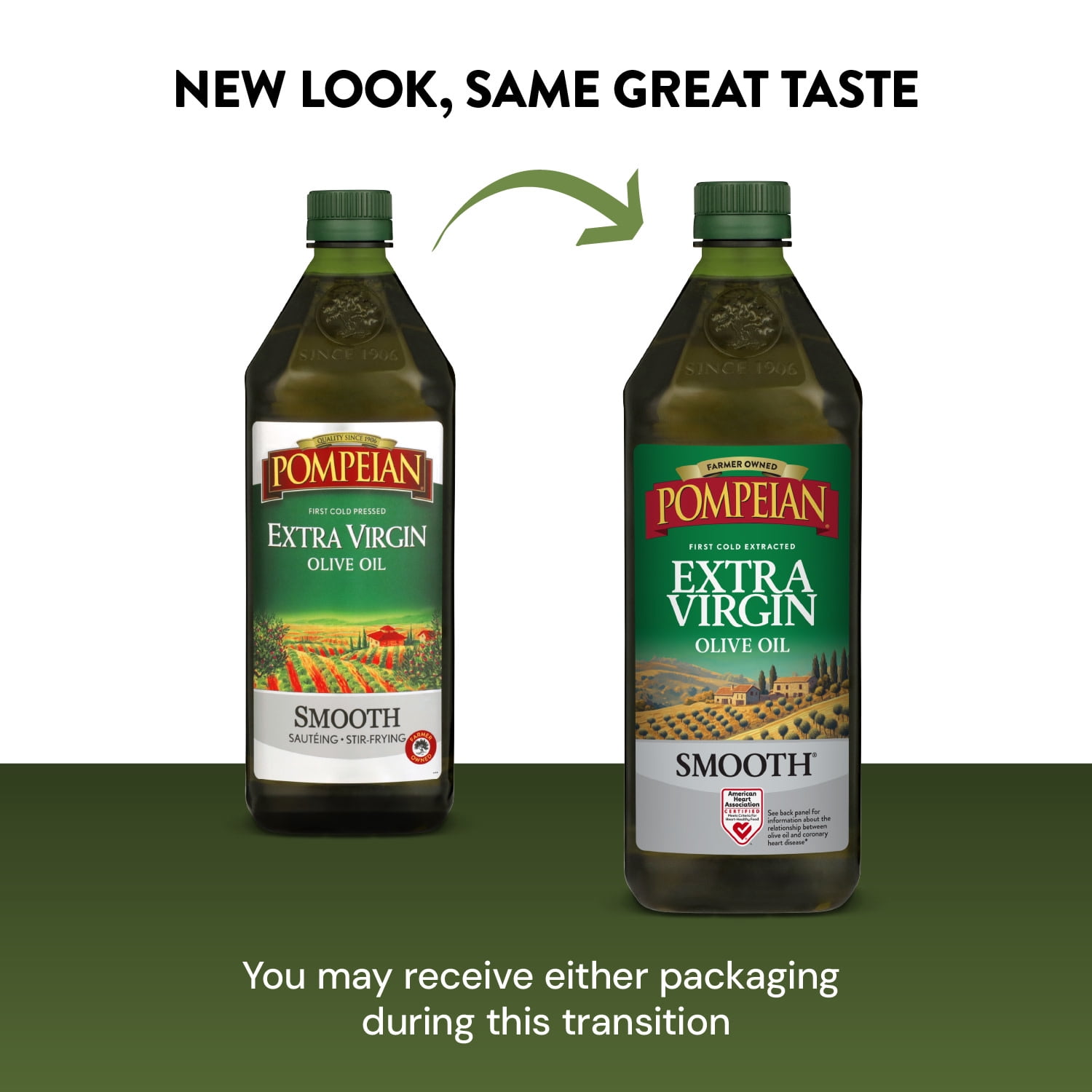 Pompeian Smooth Extra Virgin Olive Oil - 16 fl oz