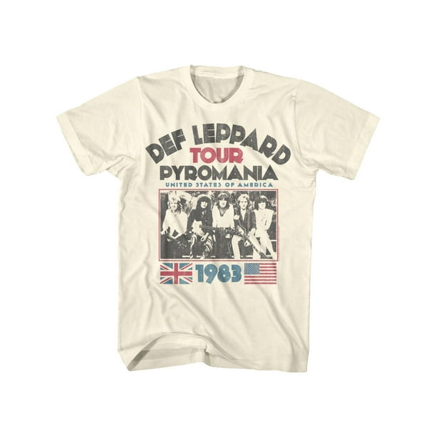 Def Leppard Pyro Tour Licensed Adult T Shirt - Walmart.com