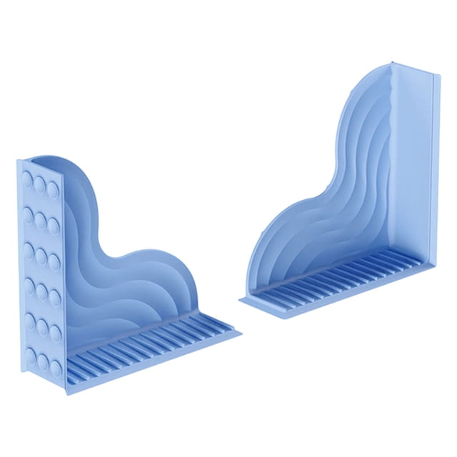 pdqouc 2-Packs Silicone Shower Splash Guard with Suction Cups, Reusable Water Blocker for Tub or Shower Corner, Easy to Install and Remove, Prevents Floor Mess