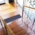 thumbnail image 3 of Non-Slip Stair Treads under $5! CQCYD Non-Slip Stair Tread Pads with Adhesive Backing, Brushed and Embossed Surface for Wood and Tile, Reusable Step Mats for Home Safety, 3 of 4