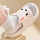 thumbnail image 3 of Soft and cute cartoon rabbit children's slippers in pink (size 39-40)., 3 of 5