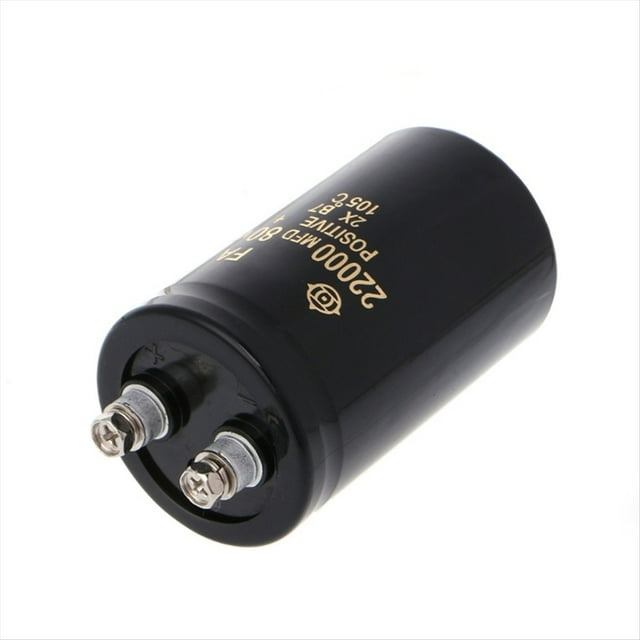 Condensador Electrolítico de Perno de Alta Capacidad de 2200 /80 V, 50 X 80 mm