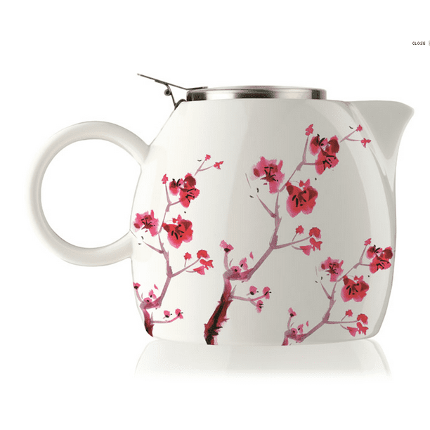 Tea Forte Pugg Teapot Cherry Blossom