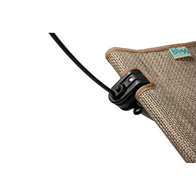 Patio Bliss STOWEZ Portable Hammock and 4 pt. Stand with Canopy Sand