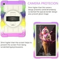 thumbnail image 6 of Allytech Shockproof Case for Samsung Galaxy Tab A9+ Plus 11" 2023 SM-X210 X215, Rugged Shoulder Strap Rotating Stand Shoulder Strap Kids Friendly Bumper Heavy Duty Shockproof Case - Lavender, 6 of 10