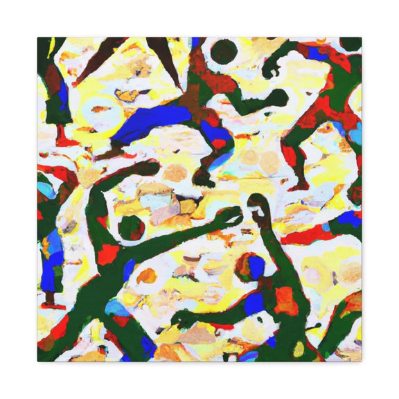 Martial Arts Expressionism - Canvas