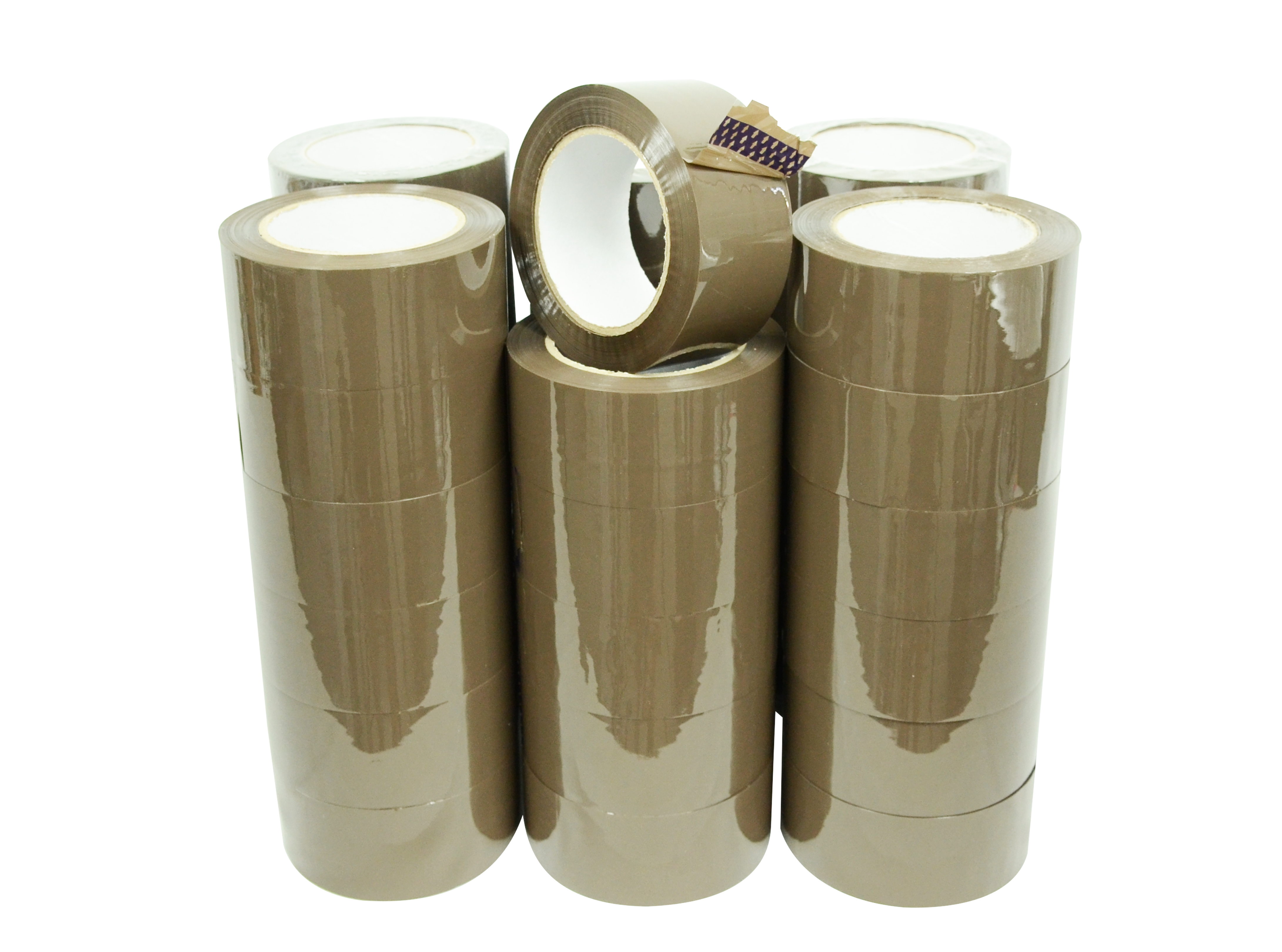 WOD OPP20AW Tan Packing Tape 2" in. x 60 Yards Per Roll (36 Rolls