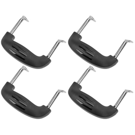 4 Pieces Insulated Pot Handles for Kitchen Use Made of Synthetic Material Assorted Color