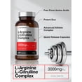 thumbnail image 3 of L-Arginine L-Citrulline Complex | 3000mg | 250 Capsules | by Horbaach, 3 of 7