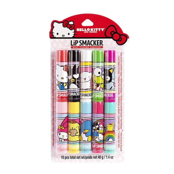 Lip Smacker Hello Kitty and Friends 10-Piece Lip Balm Party Pack