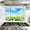 Color 3, variant on Kitchen Backsplash Peel and Stick Wall Murals Sunflower Fake Open Window Flower Field Scenery Nature Landscape Removable Mural 35.4"W x 23.6"H, Oil Proof Vinyl Wallpaper for Fireplace & Behind Stove