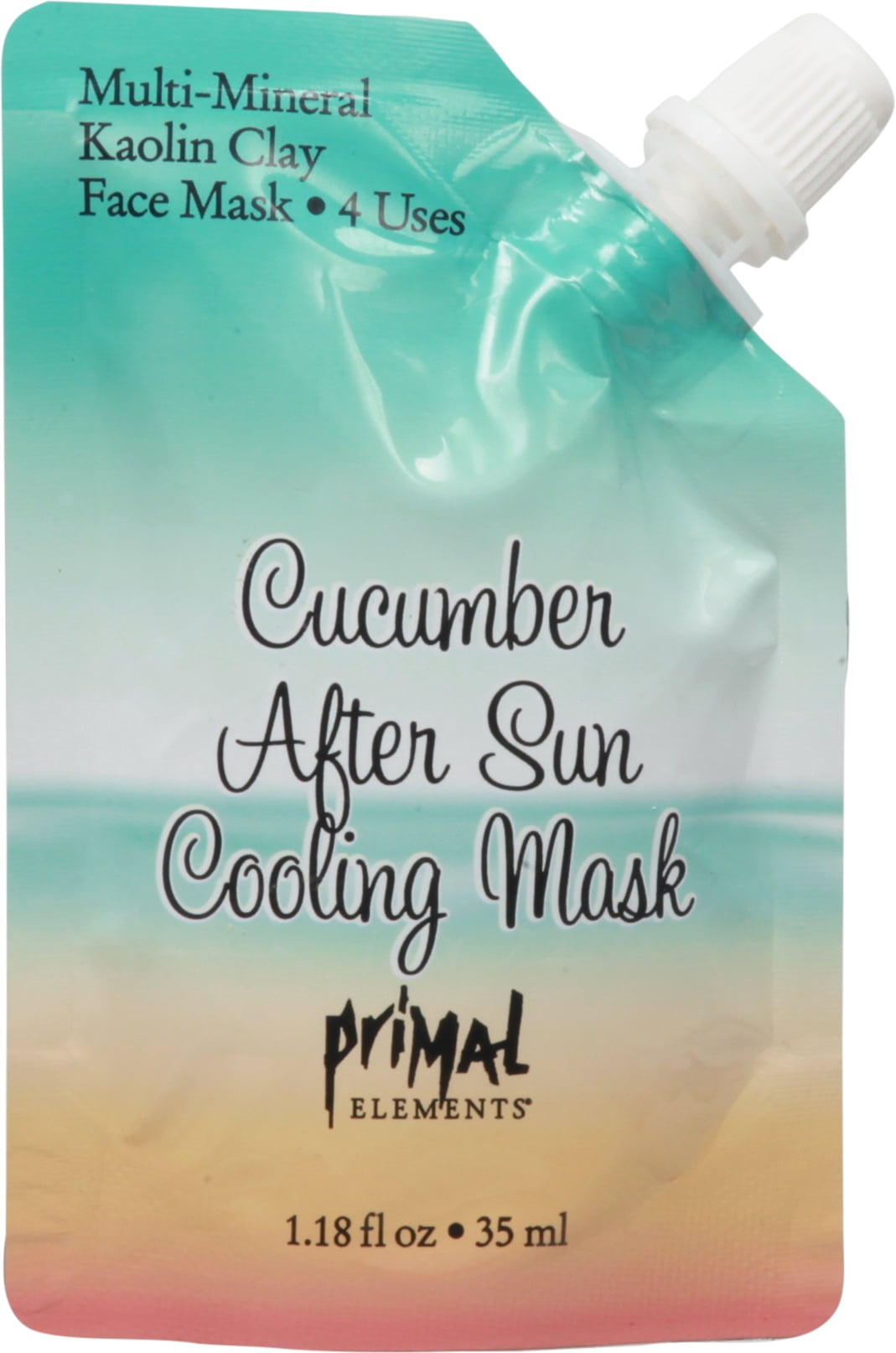 Primal Elements MASKCUC Cucumber After Sun Cooling Face Mask
