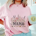 thumbnail image 3 of Mama T-Shirt, Wildflowers Mama T-shirt, Retro Mother's Day Shirt, Floral Mom Gift, Cute Mothers Day Outfit, Gifts for Mom, 3 of 7