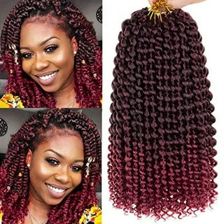 ZRQ Short 8 Packs Pre-twisted Bob Passion Twist Crochet Hair with Curly  Ends 12 Inch Pre looped Black Passion Twists Hair 12 Roots/Pack Synthetic