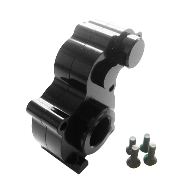 maskred Aluminum Alloy Center Gear Box Case Shell For 1/10 AXIAL SCX10 Crawler Vibrant Aluminum Alloy Gear Black 1Set