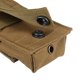 thumbnail image 4 of Bolsa de nailon para linterna al aire libre, bolsillos pequeños para hombres y mujeres, bolsa con hebilla mágica, accesorios exteriores, color caqui Inevent BB6874-02, 4 of 6