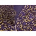 thumbnail image 4 of Ambesonne Mandala Quilted Bedspread Set 3 Pcs, Ornate Swirl Motif, King Size, Purple Yellow, 4 of 5