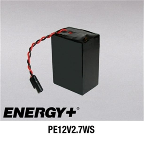 FedCo Batteries Compatible with ENERGY PE12V2.7WS 2900mAh Sealed Lead