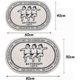 thumbnail image 2 of Funny Bath Mats Cute Cartoon Bath Rugs Soft Tufted Microfiber Non Slip Bathroom Door Mat Carpet Bedroom Durable Living Room Kitchen Doormat Area Rug R, 2 of 5