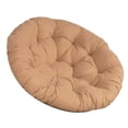 thumbnail image 1 of Cojín para silla de columpio, cojín para silla de jardín, cojín para asiento de hamaca elegante y multiusos Caqui, 1 of 8