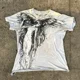 thumbnail image 1 of Camiseta Y2K para hombre, camisa con estampado de Calavera, Harajuku, cuello redondo, de gran tamaño, manga corta, ropa gótica, ropa de calle, 1 of 5