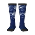 thumbnail image 1 of Balery Christmas Blue Calcetines novedosos Calcetines deportivos Calcetines hasta la rodilla Calcetines de algodón Calcetines originales y geniales, 1 of 6