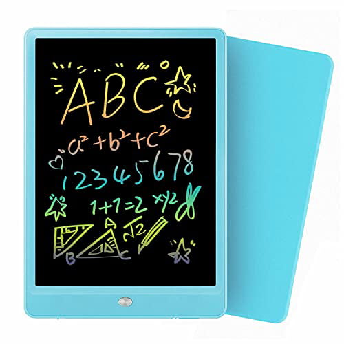 CARRVAS LCD Writing Tablet 10 Inch Colorful Drawing Pad for Kids Erasable Electronic Doodle Board Educational Learning Toy Gifts for 3 4 5 6 7 Years Old Toddler Boys Girls Home School Yellow 1 
