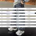 thumbnail image 5 of Boys Y2K Baggy Jeans Wide Leg Skater Pants Loose Fit Denim Pants Long Trousers Painted Streetwear Fashion Rock Grunge Cool, 5 of 8