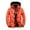 Orange, variant on Utoimkio Men's Casual Thicken Hooded Jacket Long Sleeve Full Zipper Coat Hoodies Fall Winter Outwear with Pockets