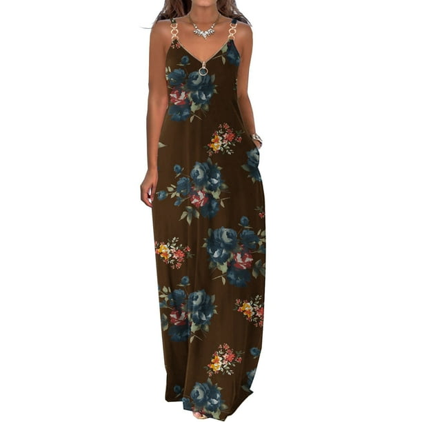 Long beachy dresses sales