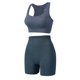 thumbnail image 1 of Gibobby Conjunto de entrenamiento para mujer Conjunto de sujetador deportivo acolchado para yoga y fitness para mujer, chaleco cómodo inalámbrico a de golpes (Azul,G), 1 of 4