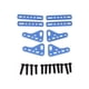 thumbnail image 2 of Vogacara Soporte de amortiguador de coche de Control remoto, modelo de amortiguador de estilo de coche, conjunto resistente al desgaste de actualización Kits de construcción modelo Azul Vogacara FN001137-03, 2 of 6