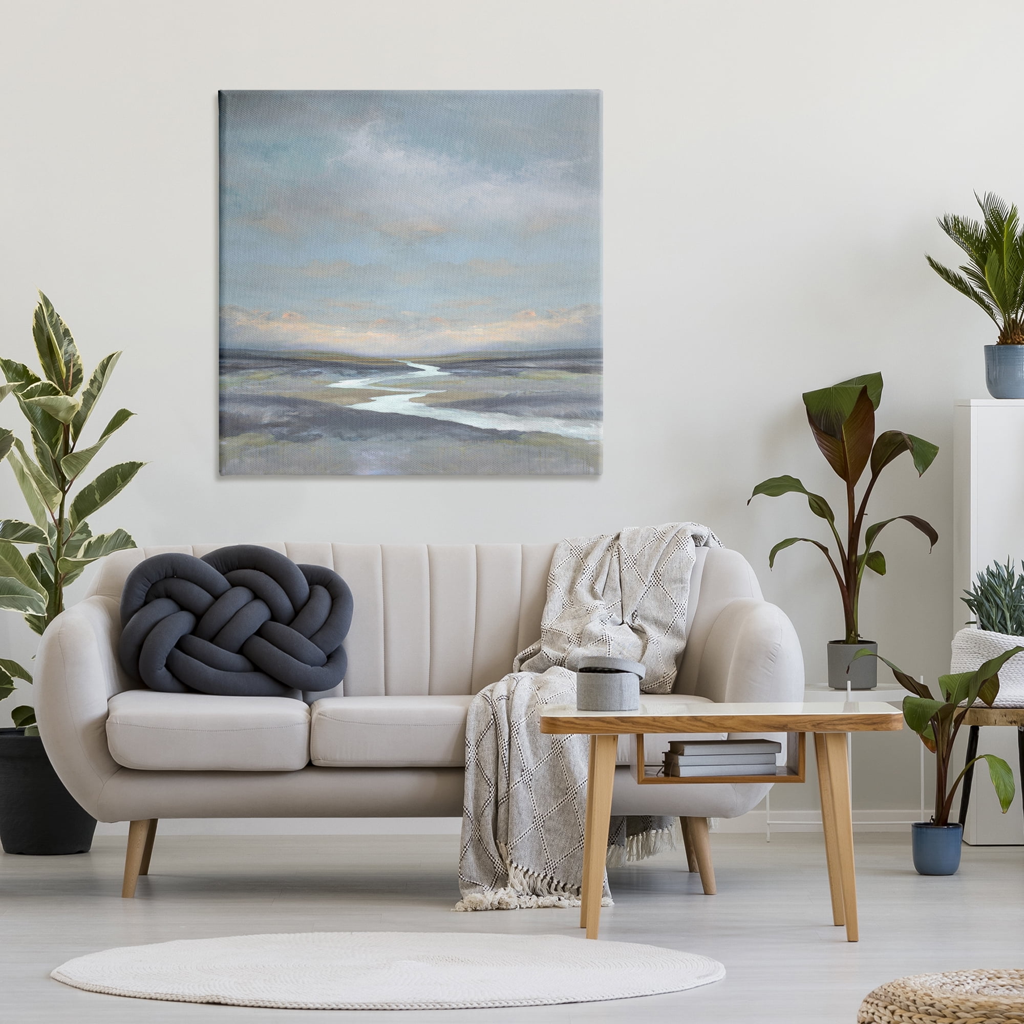 Stupell Industries Riverbend Misty Atmosphere Canvas Wall Art, design by Christy McKee