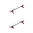 thumbnail image 4 of mmirethe Durable RC Metal Rear Bumper with Strong Shackles for ZP1001 ZP1002 ZP1003 1/10 RC Car Accessories Silver 141mm 2Set, 4 of 6