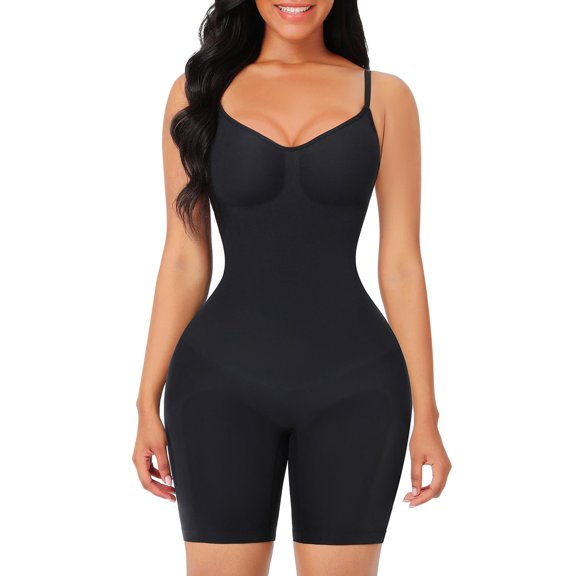 Moldeador corporal Shapewear FeelinGirl, control de barriga, color negro, talla XS/S