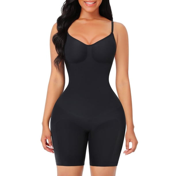 Body Shaper FeelinGirl Tummy Control Shapewear Black M/L