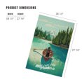 thumbnail image 5 of Lantern Press 1000 Piece Jigsaw Puzzle, Montana, Quiet Explorer, Boating, Mountain, 5 of 5