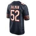 thumbnail image 3 of Men's Nike Drew Dalman  Navy Chicago Bears Team Game Jersey, 3 of 6
