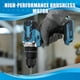 thumbnail image 3 of Brushless Cordless Drill, 13mm 120Nm Torque Electric Drill for 21V Battery (No Battery), 3 of 5