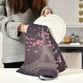 thumbnail image 6 of Coolnut Eiffel Tower Kitchen Dish Towel Set of 1, Super Absorbent Soft Drying Cloth Tea Bar Towels, 28 x 18 Inch, 6 of 6