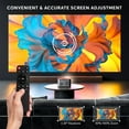 thumbnail image 2 of 4K Projector Native 1080P with 2s  Remote,  5.2 Portable  Projector for Home Theater Outdoor Movie, 2 of 6