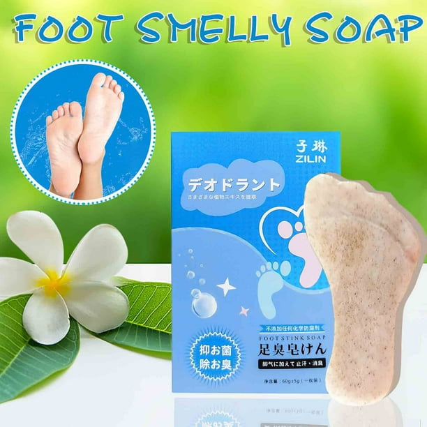 BINGTAOHU Foot Care Cleansing Deodorant Soap Cracked Moisture Scrub