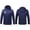 Blue, variant on TEAJOPSUU Unisex Heated Puffer Jackets 11 Heating Zones USB Hooded Zip up Padded Winter Classic Outdoor Work Travel Blue