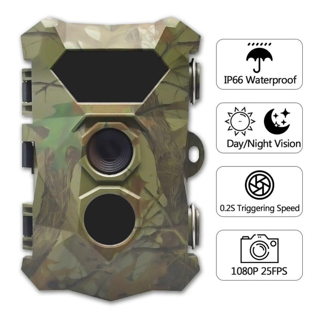 1080P 16MP Trail Camera Hunting Camera with 120°Wide-Angle Motion Latest Sen... 