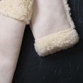thumbnail image 2 of Jalioing Baby Boys Girls Winter Jumpsuit Thermal Fuzzy Fleece Hooded Snowsuit Thick Warm Long Sleeve Zipper Rompers, 2 of 5