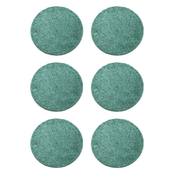 Koeckritz Rugs Aqua Surf Set of 6 Carpet Circle Seats for Classroom & Daycare, 18"