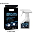 thumbnail image 3 of BotaniNest Automotive Headlight Restoration Coating Headlight For Trucks Motorcycles & RVs Yellowing Cloudy & Foggy For No Sanding 180ml, 3 of 7