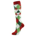 thumbnail image 2 of ICHUANYI Trendy Knee High Christmas Socks for Women Funny Novelty Holiday Long Socks for Ladies, 2 of 2