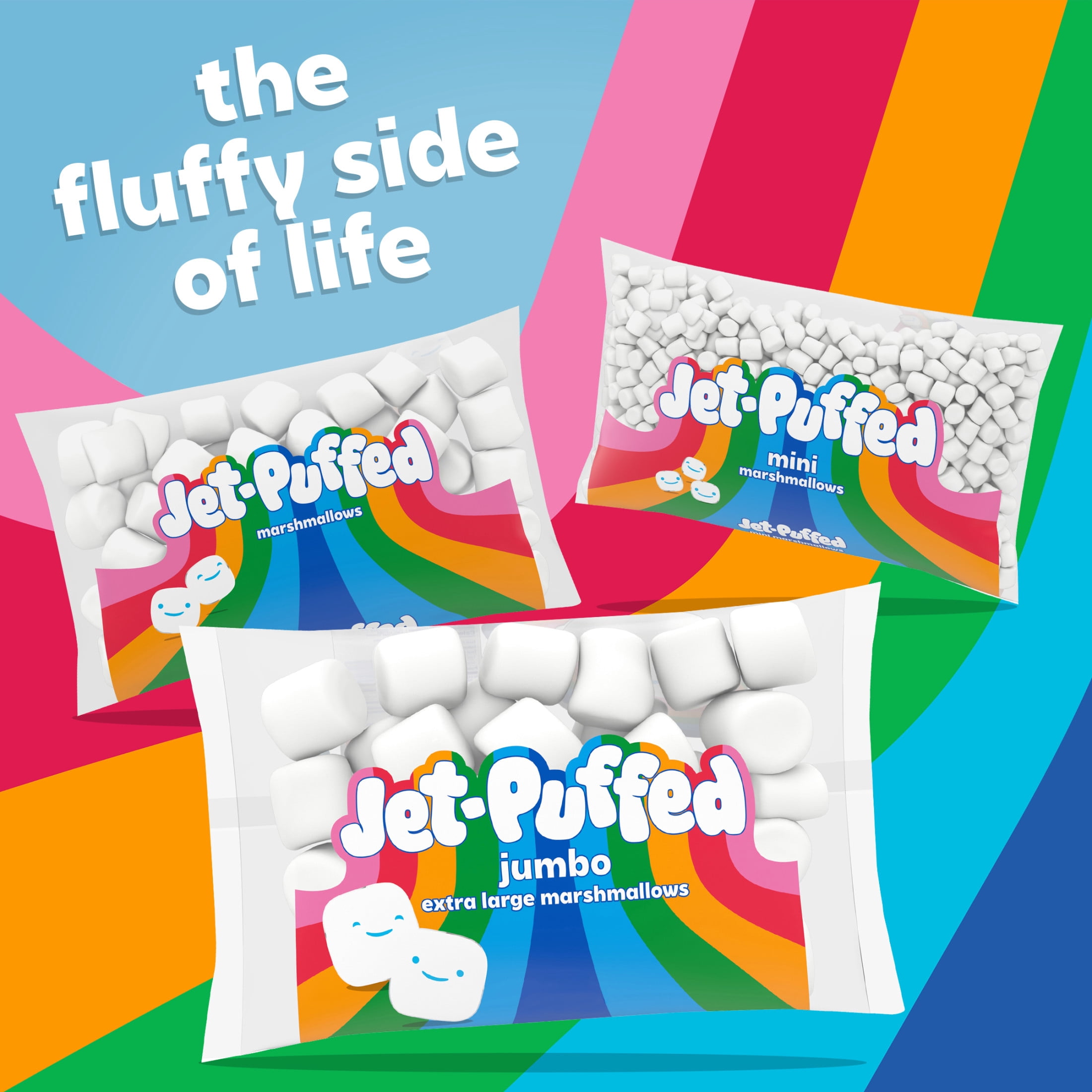 Jet-Puffed Jumbo Extra Large Marshmallows, 1.5 lb Bag